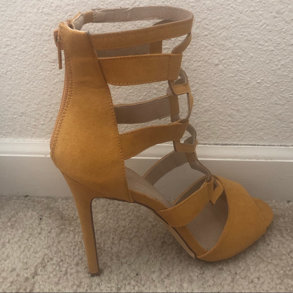 Yellow heels